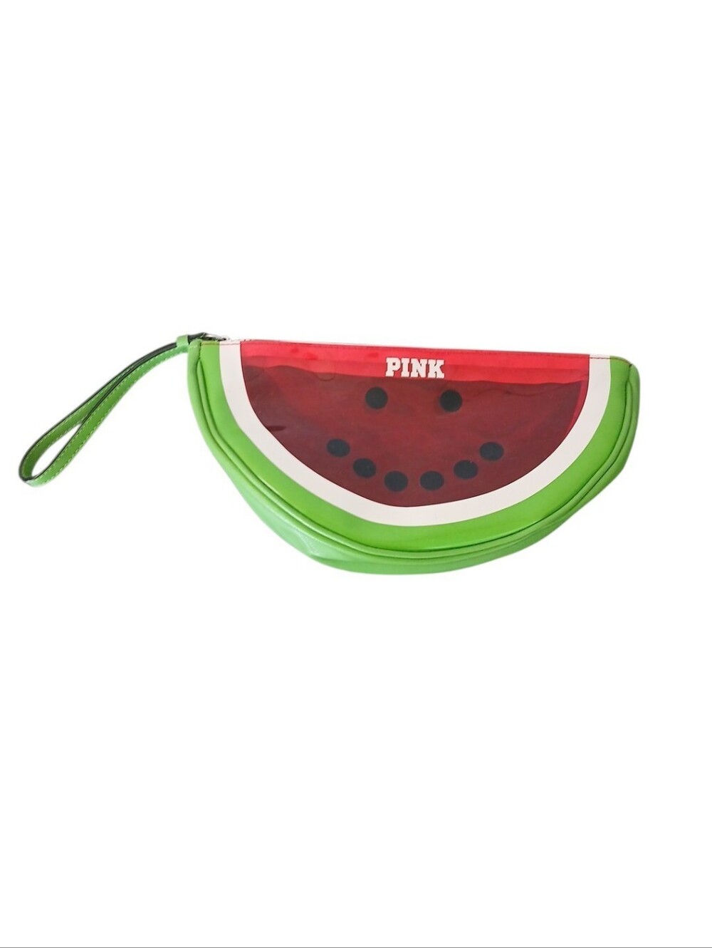 PINK Victoria's Secret Watermelon Wristlet Travel Bag
